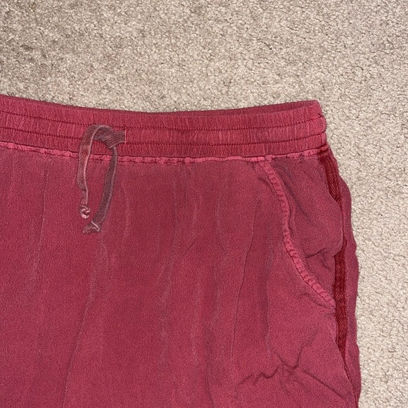 Anthropologie Mauve Relaxed Skirt - Picture 2 of 9